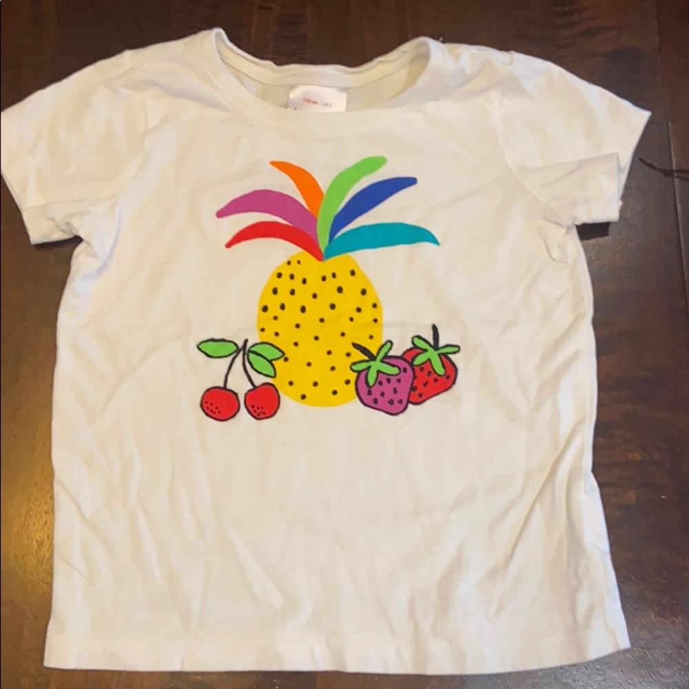 Hanna Andersson Fruit Graphic Short Sleeve Tee